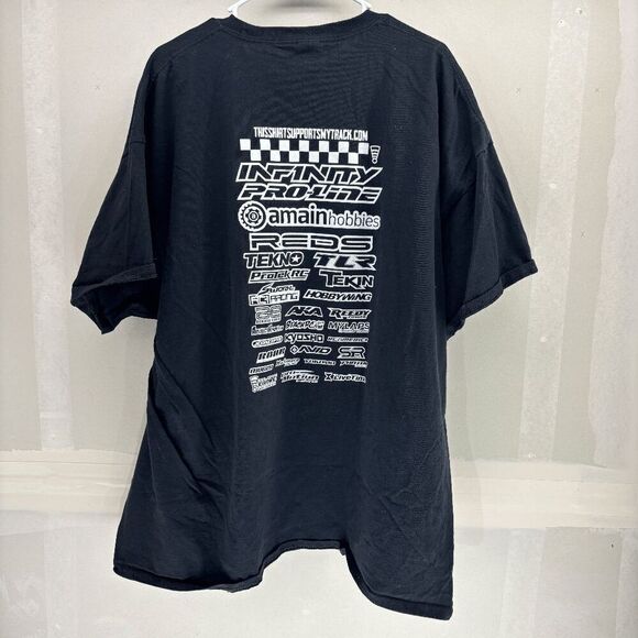 Thisshirtsupportsmytrack.com RC Shirt Size 3XL Pro-Line Hobbywing Tekno Protec - Picture 4 of 4